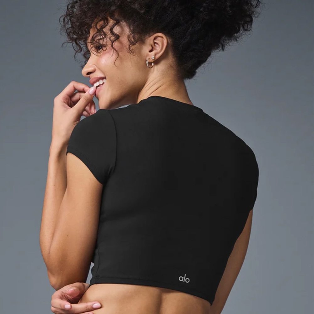 ALO Alosoft Short Sleeve Top